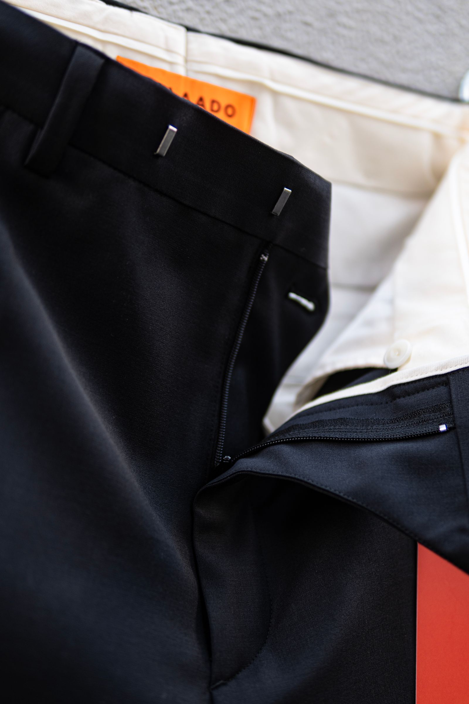 "BAG" 2/70TW TRO Baggy Pants / BLACK