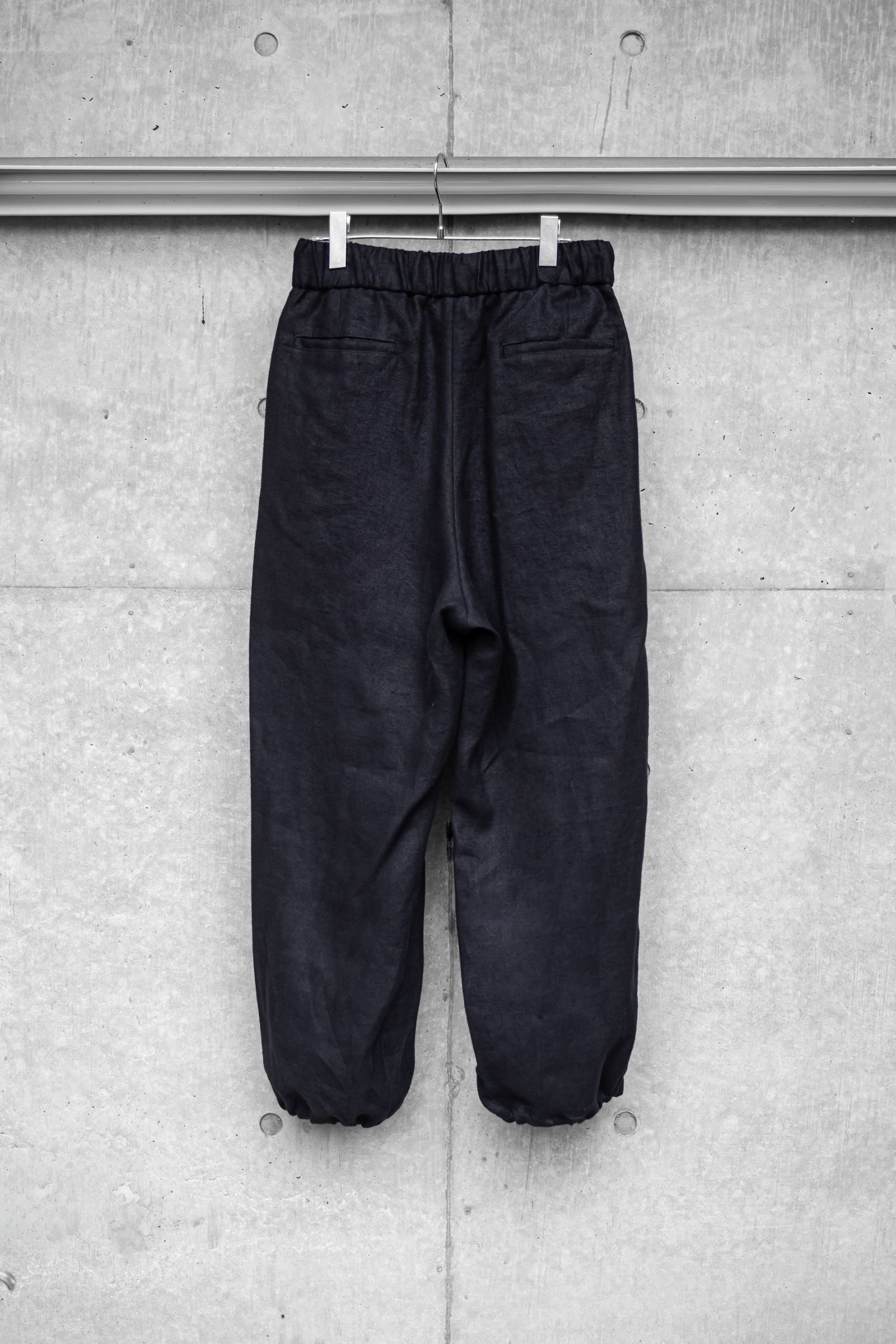 HEMP BROWSING PANTS / BLACK
