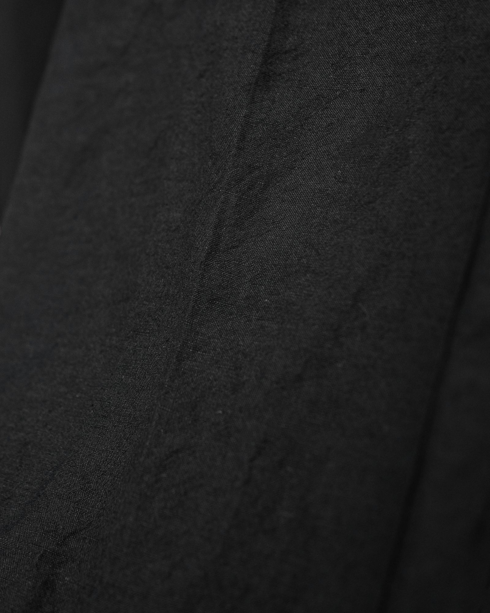 “SAMON” pleated ceremony pants / Black