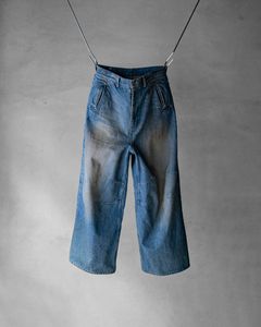 MONOLITH INDIGO BAGGY / Mid-wash