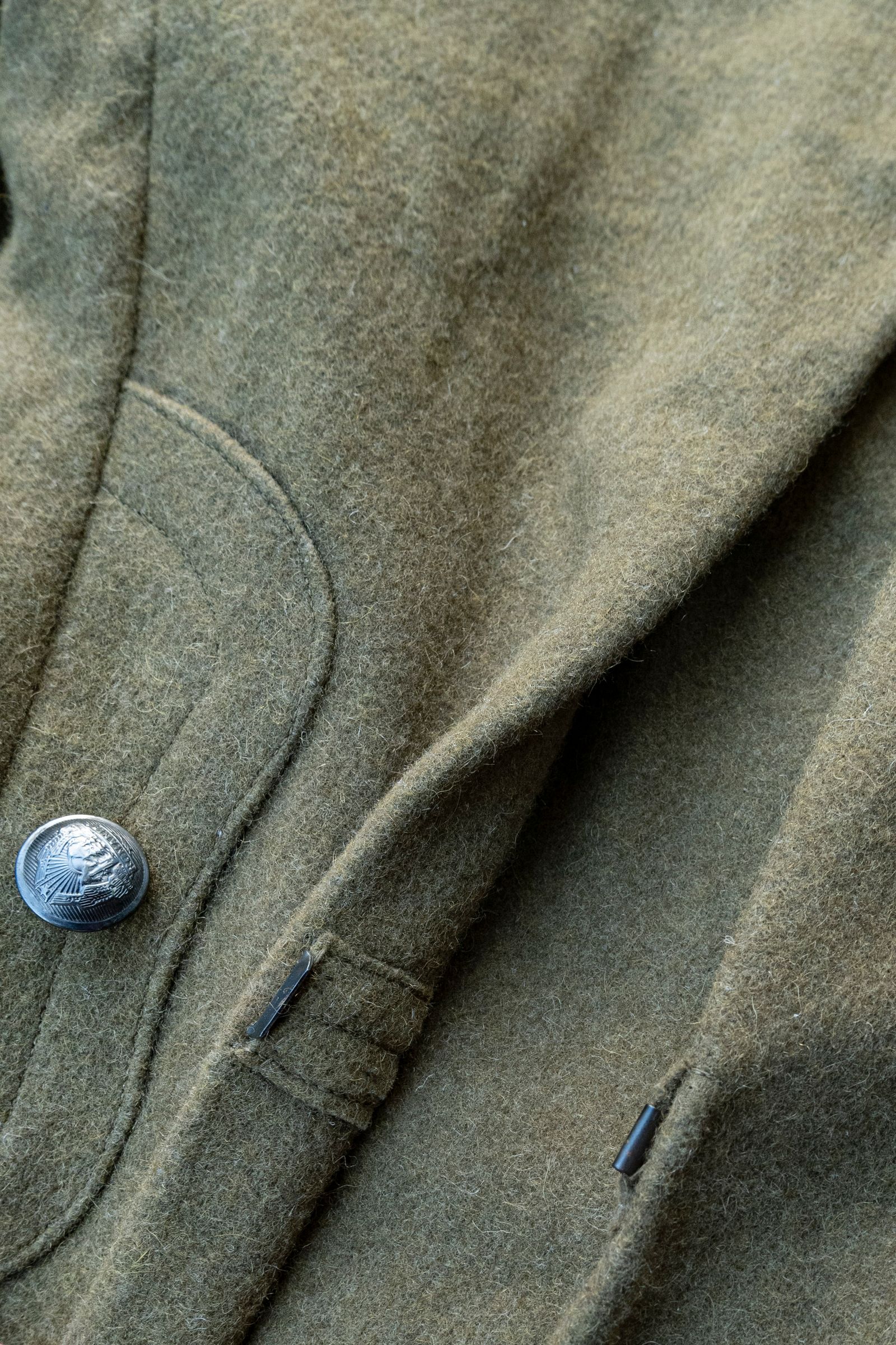 Romanian Military Remake wool coat / ルーマニア軍リメイクウールコート
