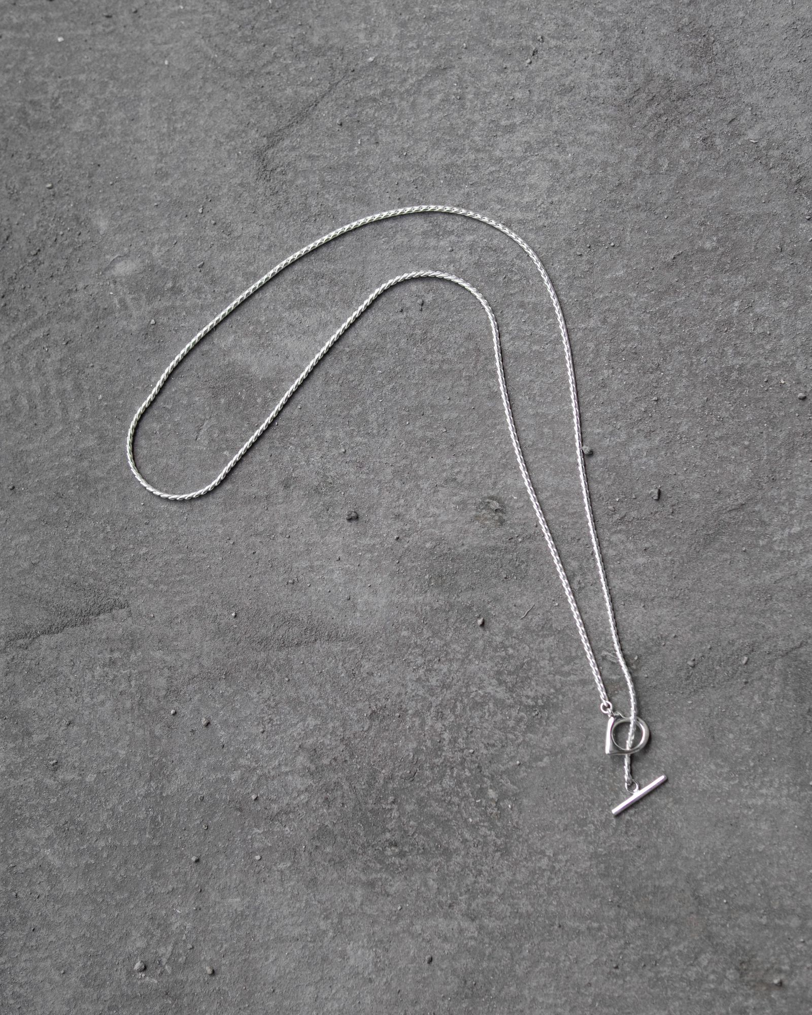 Severus Clasp Necklace / Silver