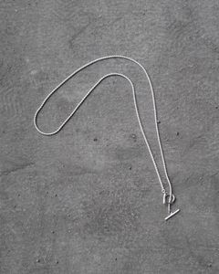 Severus Clasp Necklace / Silver