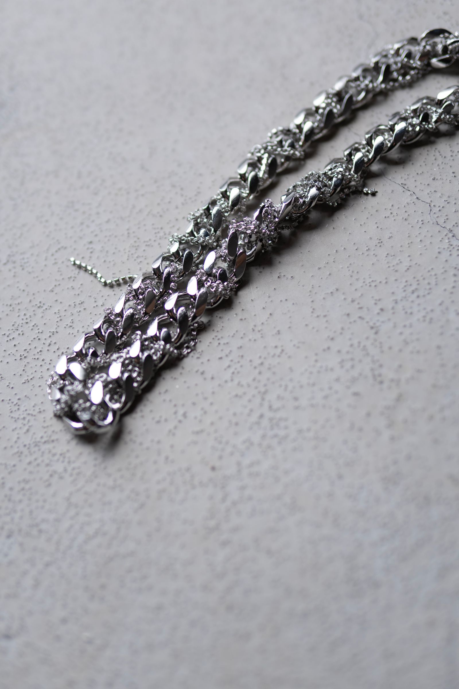 BROKEN "MIÇANGA" CHAIN / SILVER