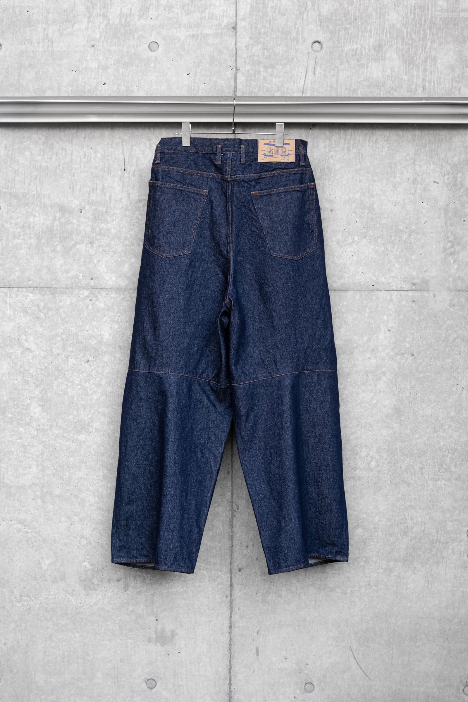 SHINYAKOZUKA - ORDINARY CITY BAGGY / INDIGO | Retikle Online