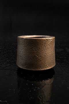 【当店限定】smiya pot -黄金梅花皮- M / 植木鉢
