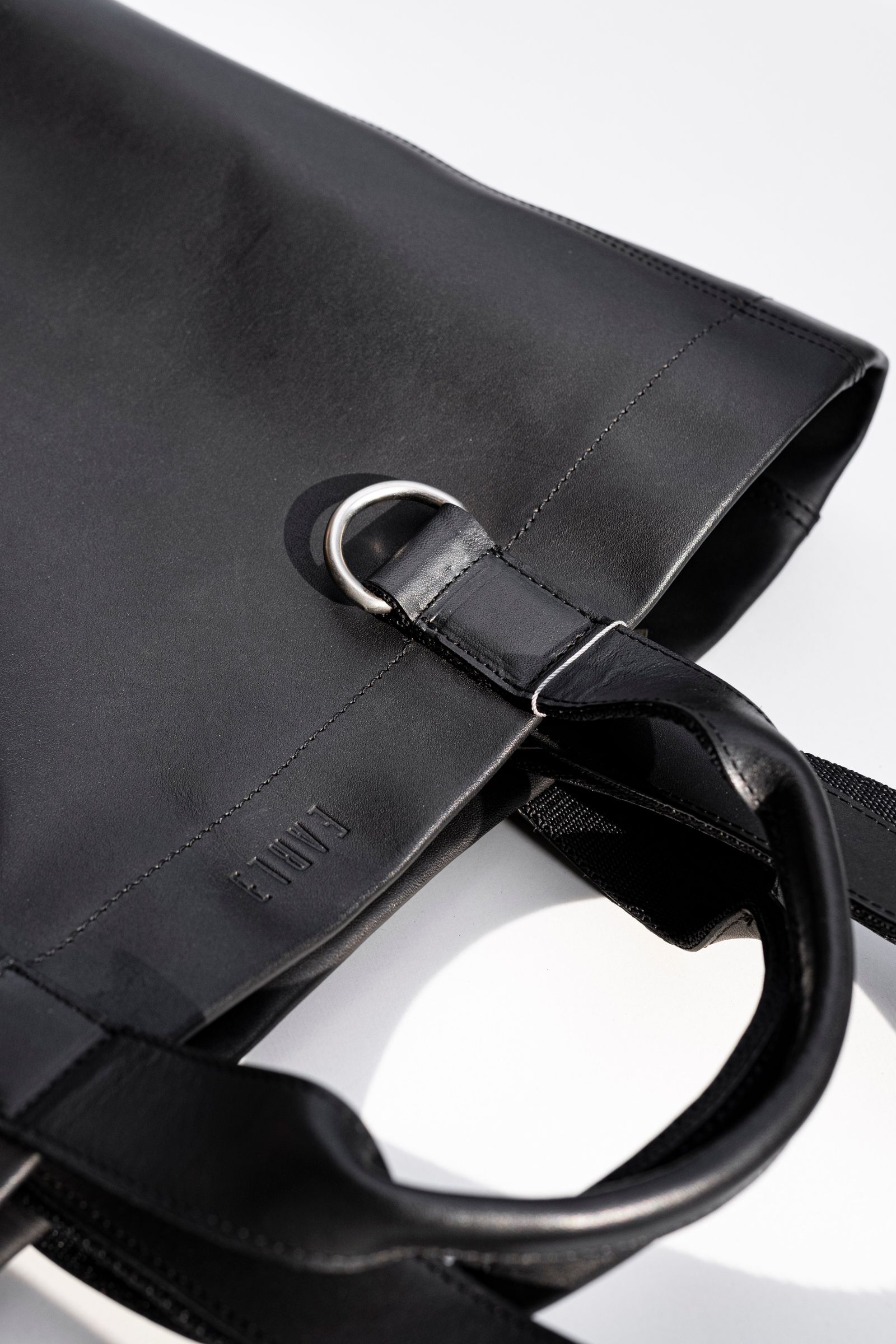 shoe sole multi tote / Black