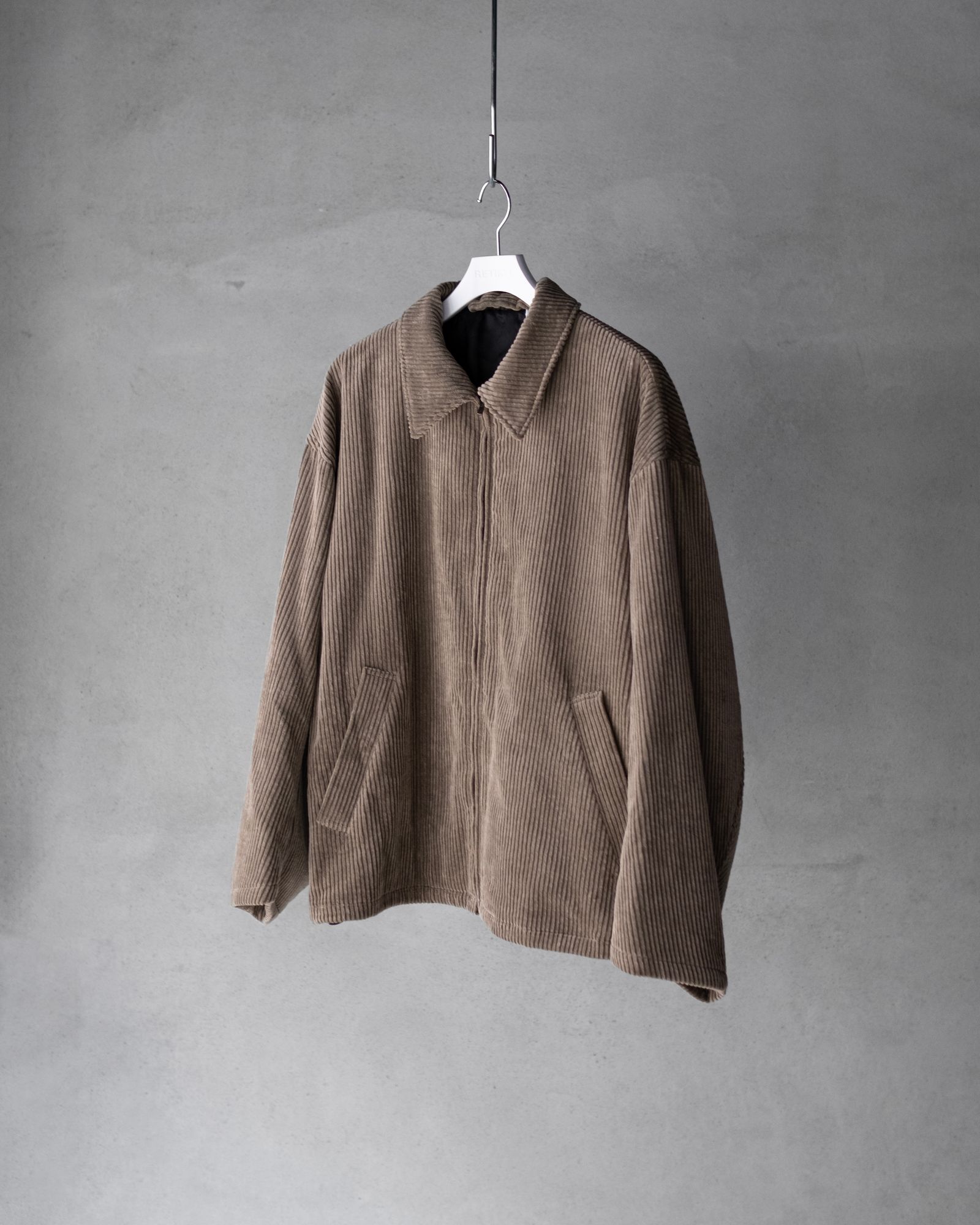 Corduroy Padded JKT / Beige