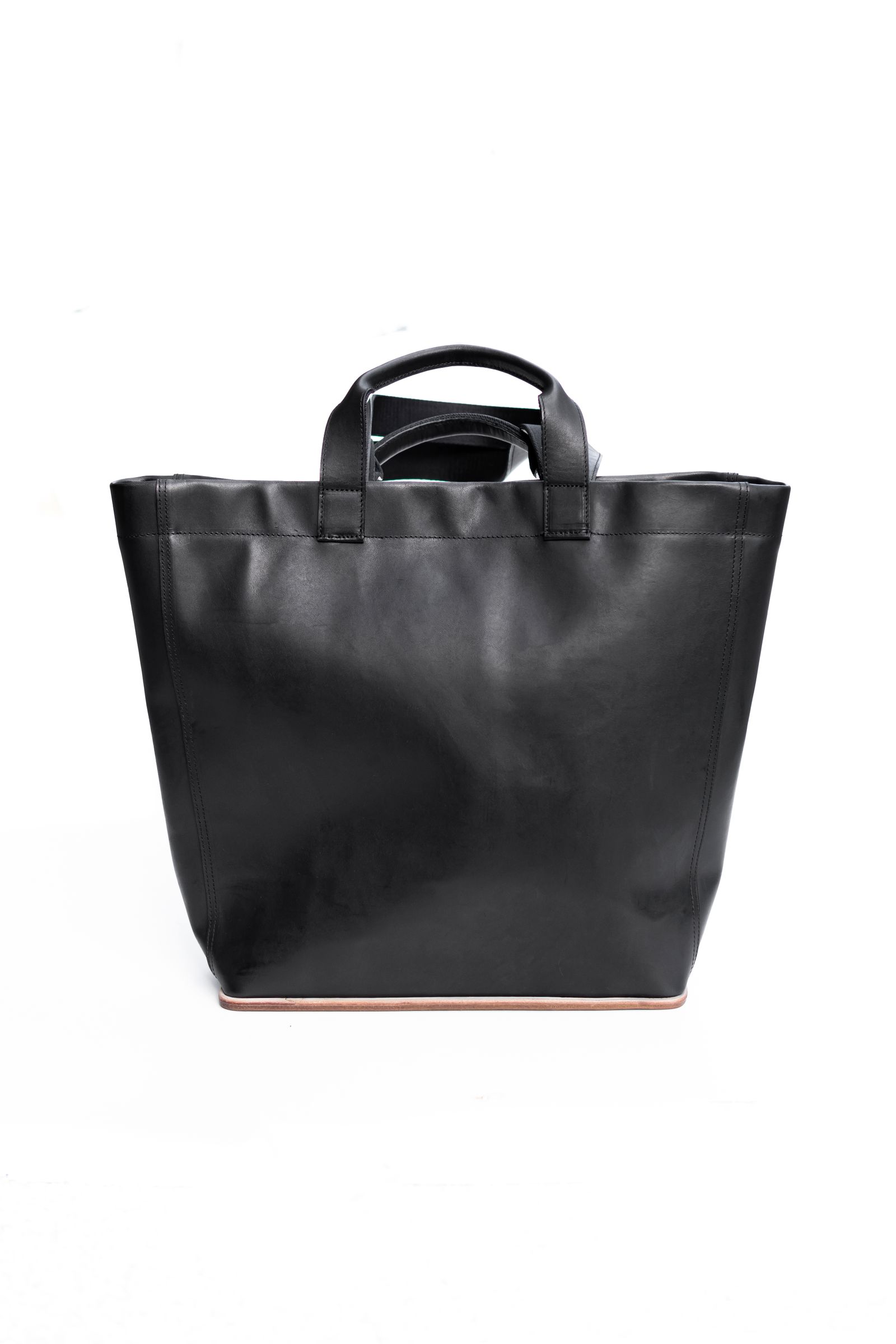 shoe sole multi tote / Black