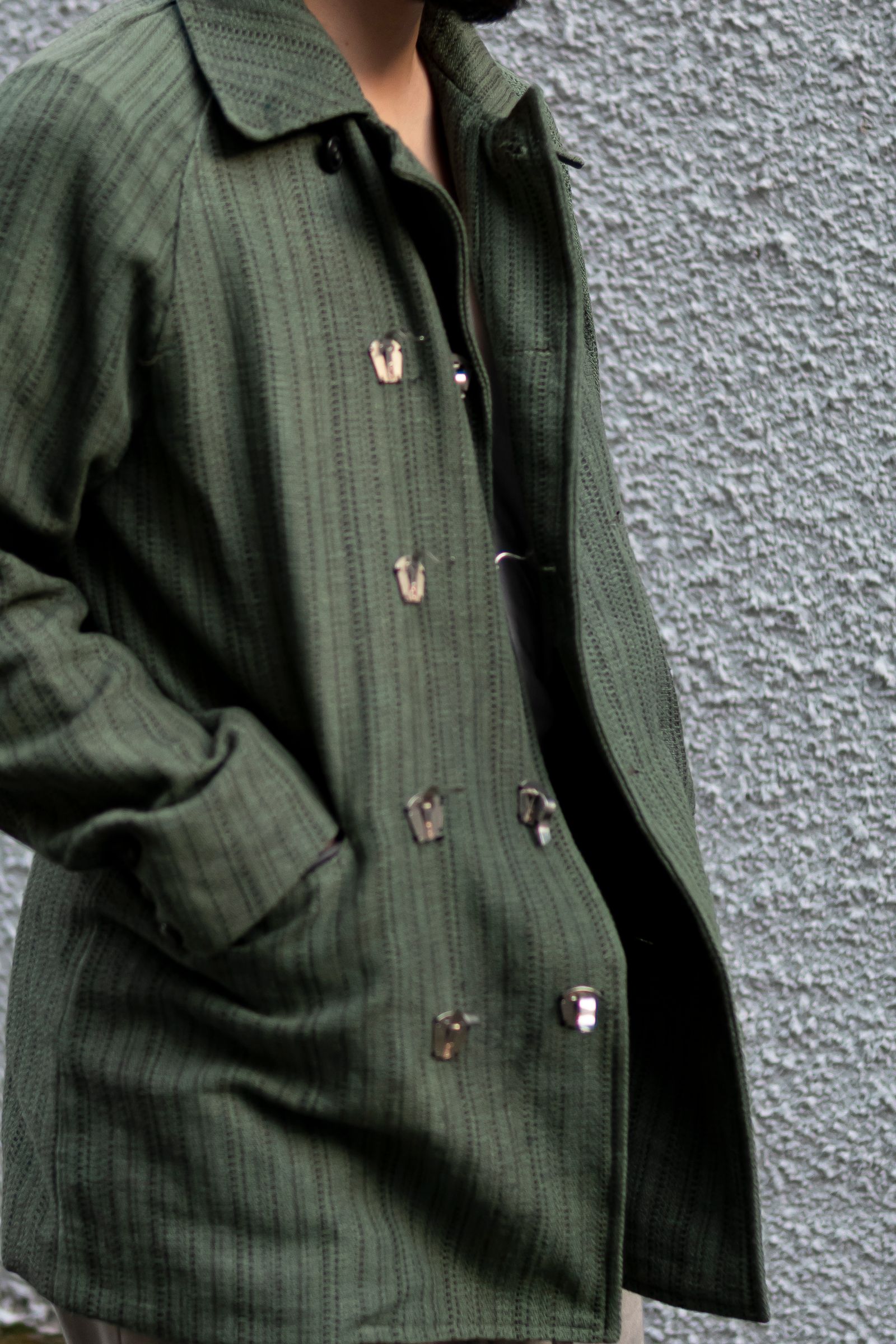 【LIMITED EDITION】Amish tweed hulf coat