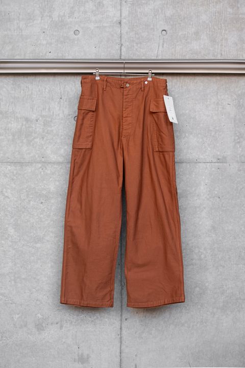 43 CARGO TROUSERS / Teracotta