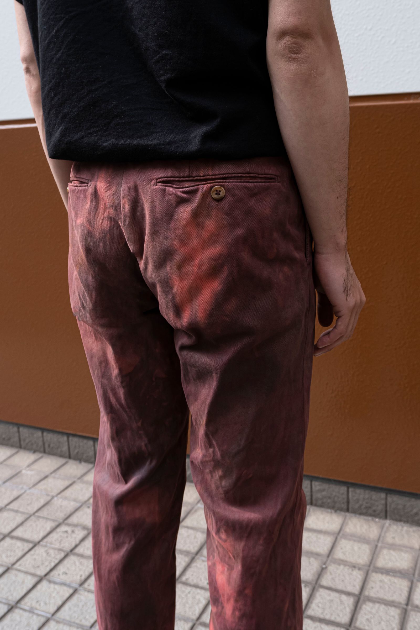 Remake "Red" Twill Pants