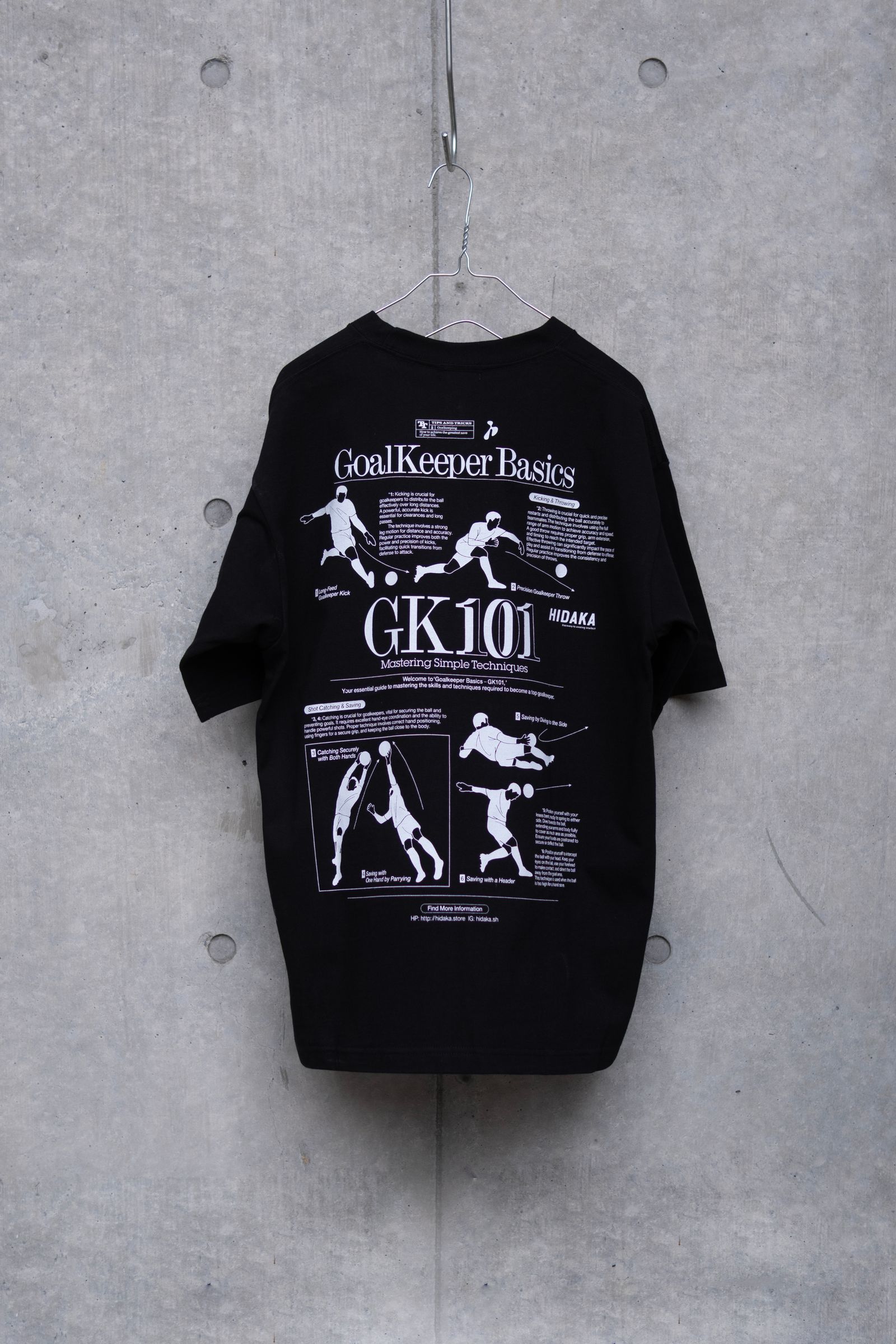GK TEE / BLACK