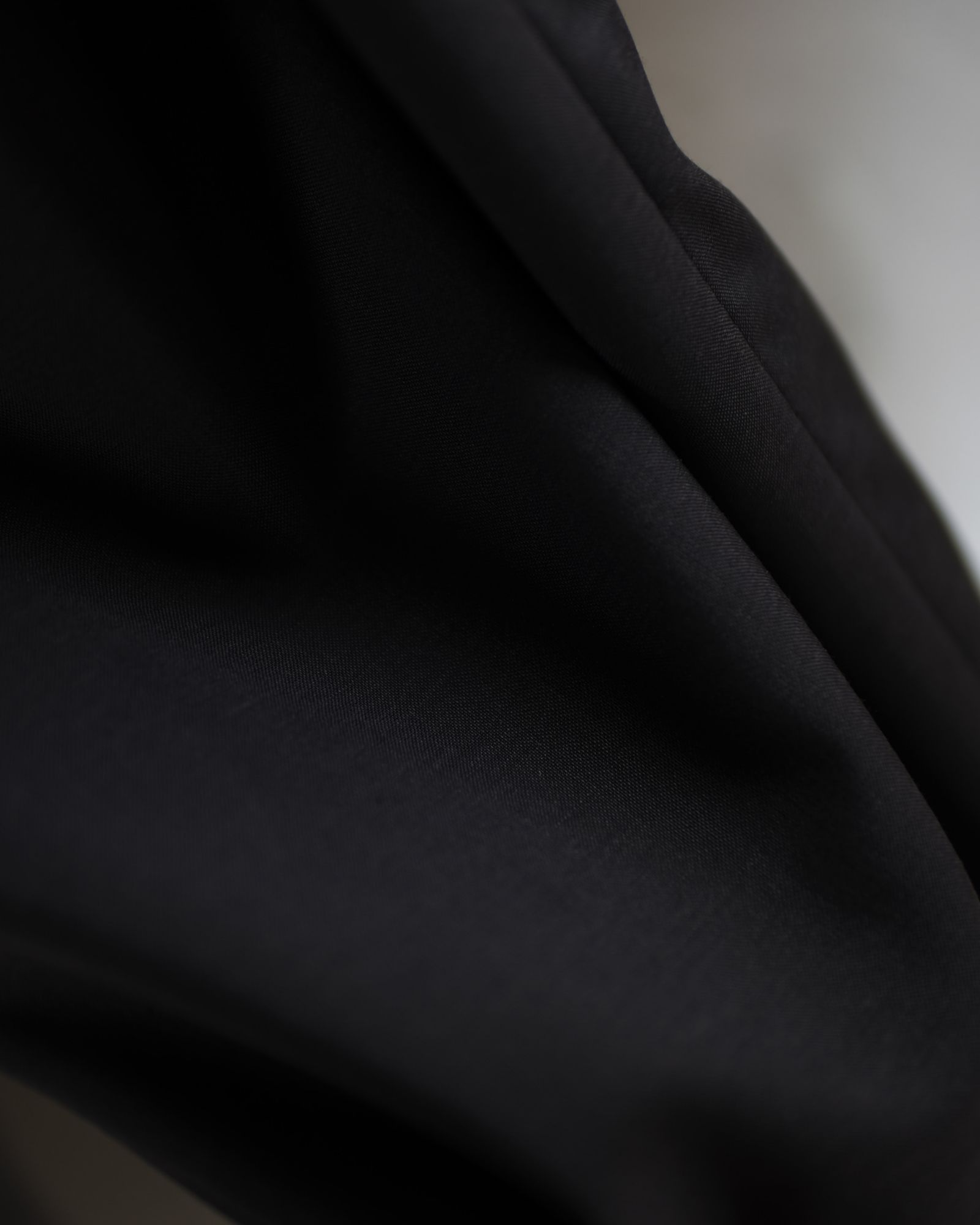 Wool Mohair Browsing Pants / Dark Brown