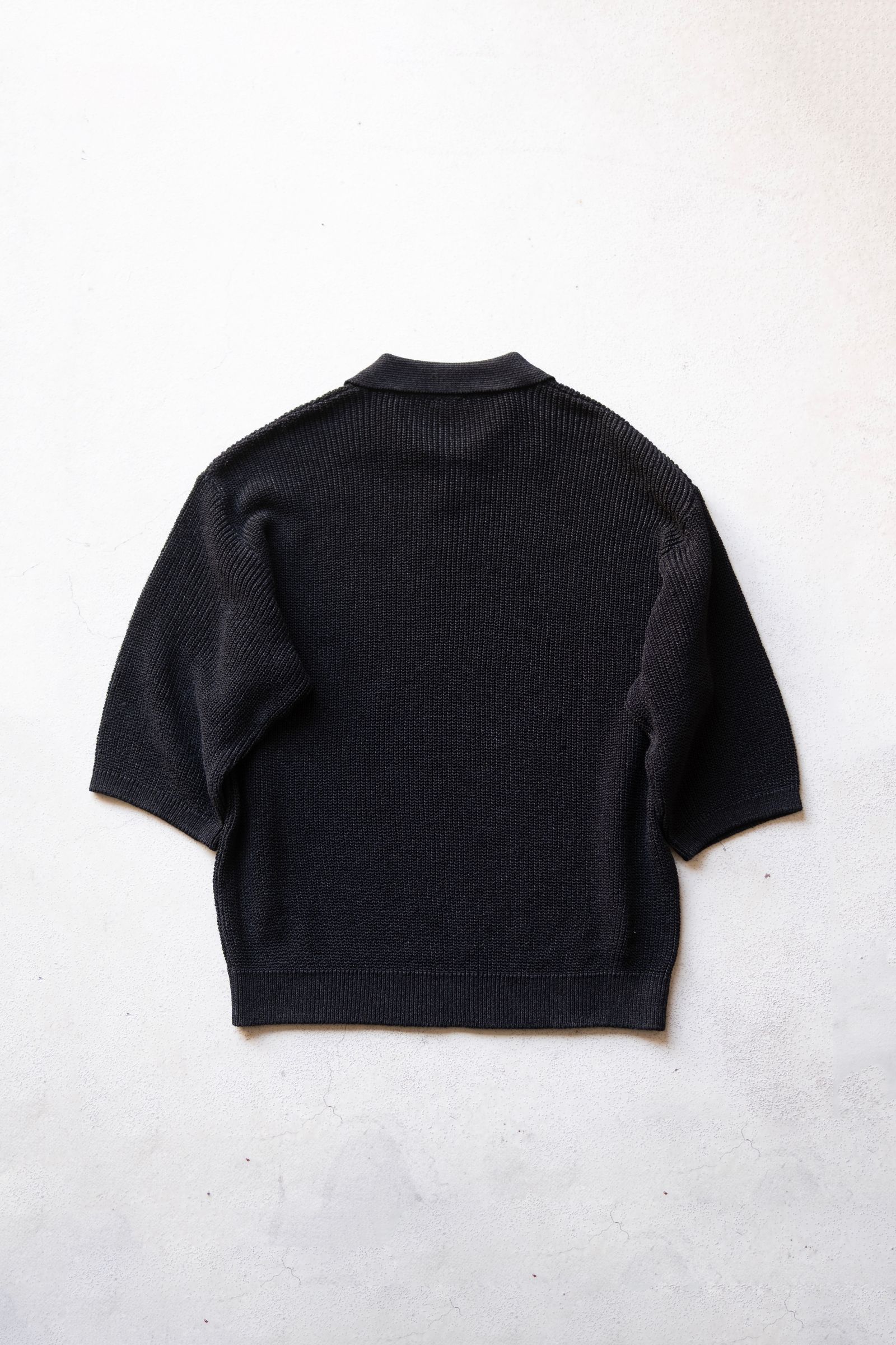 Blanc YM - Skipper Knit Shirts / Black | Retikle Online Store