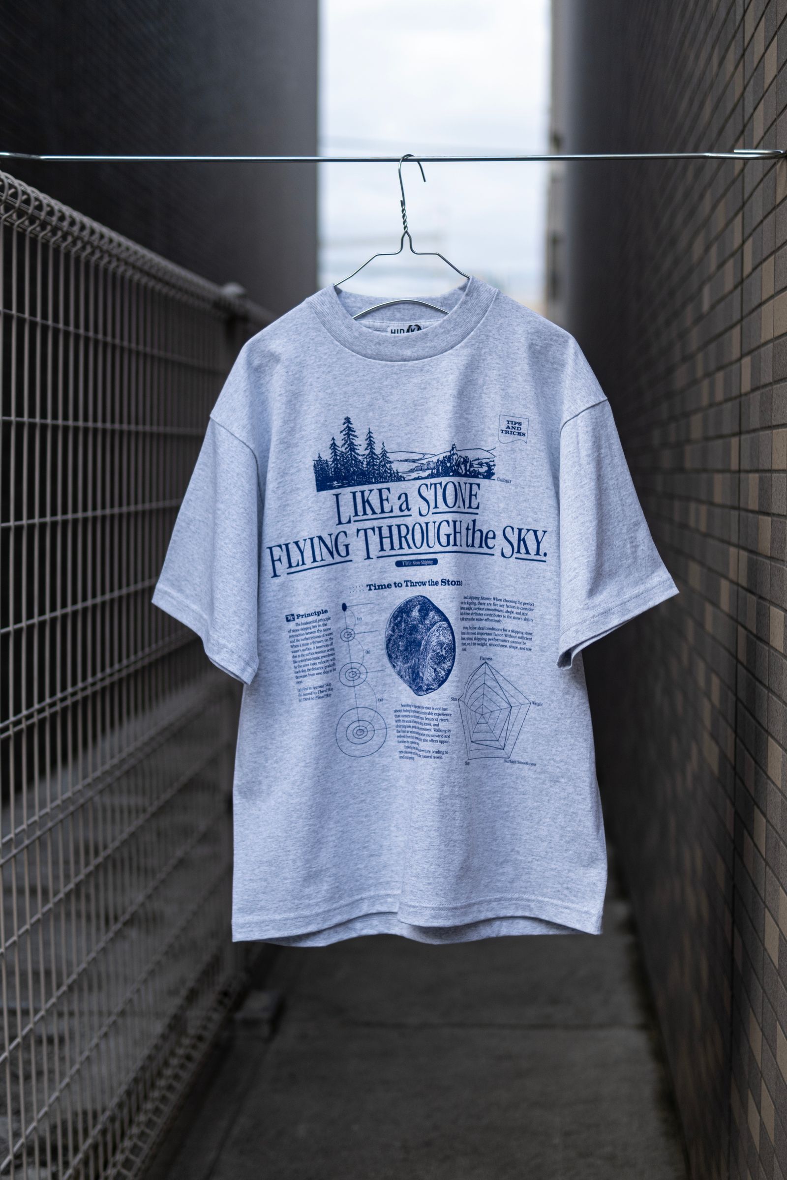 STEINER TEE 2.0 / ASH