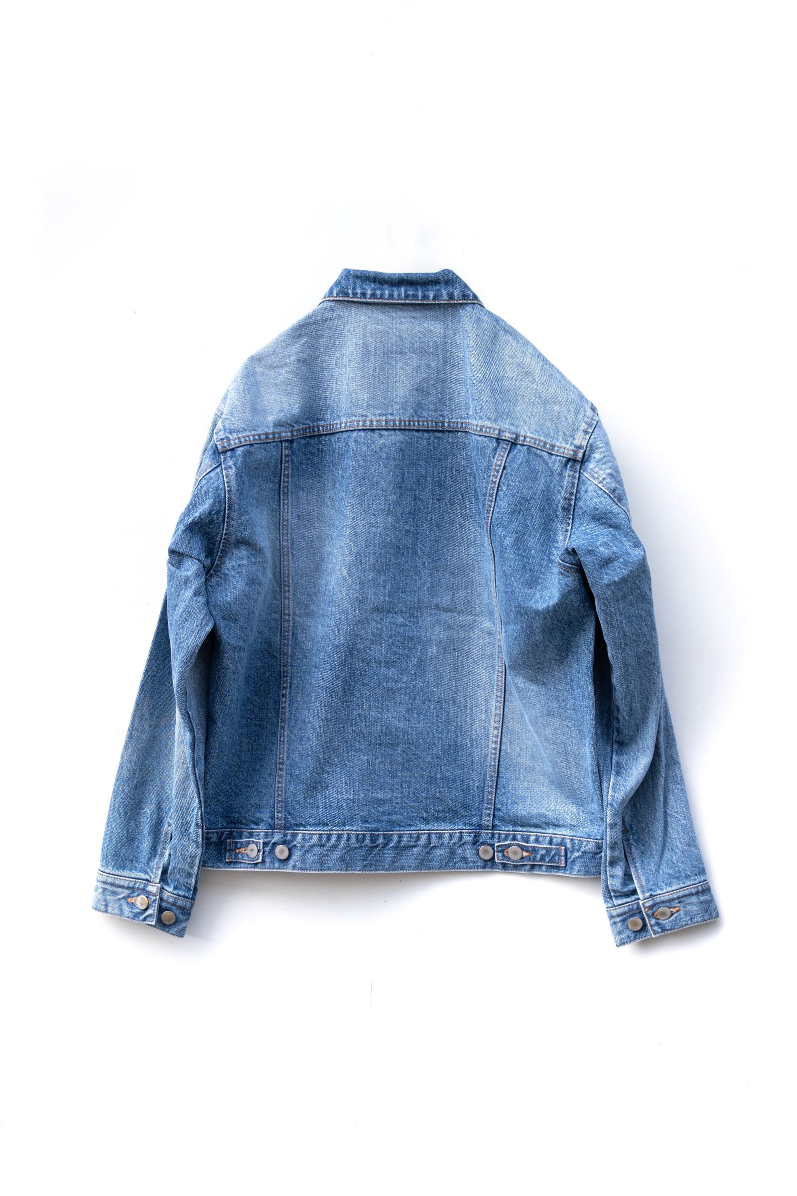 wranglee denim jacket / used-wash