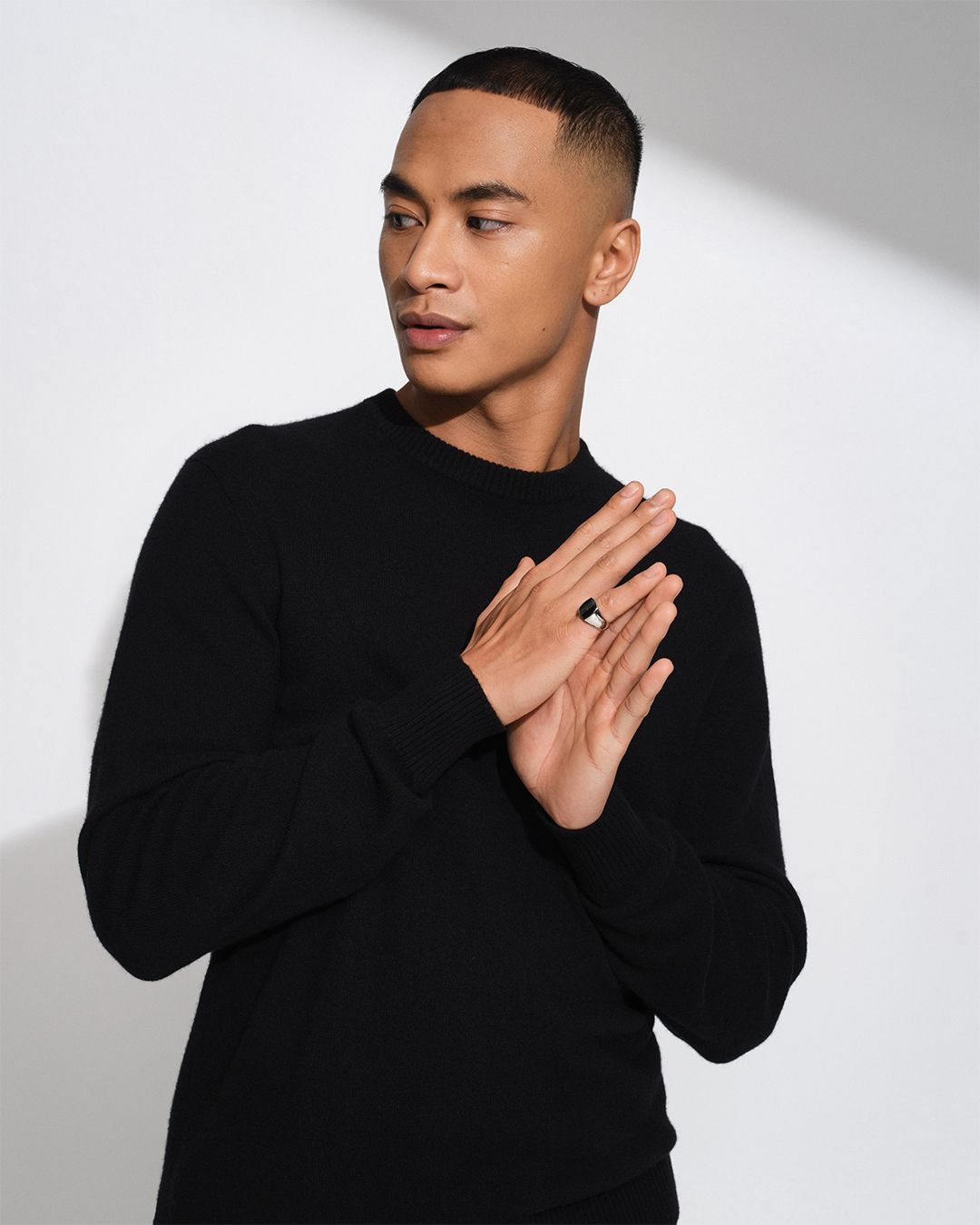 Cushion Blue Hawk Eye / クッション ブルーホークアイ リング