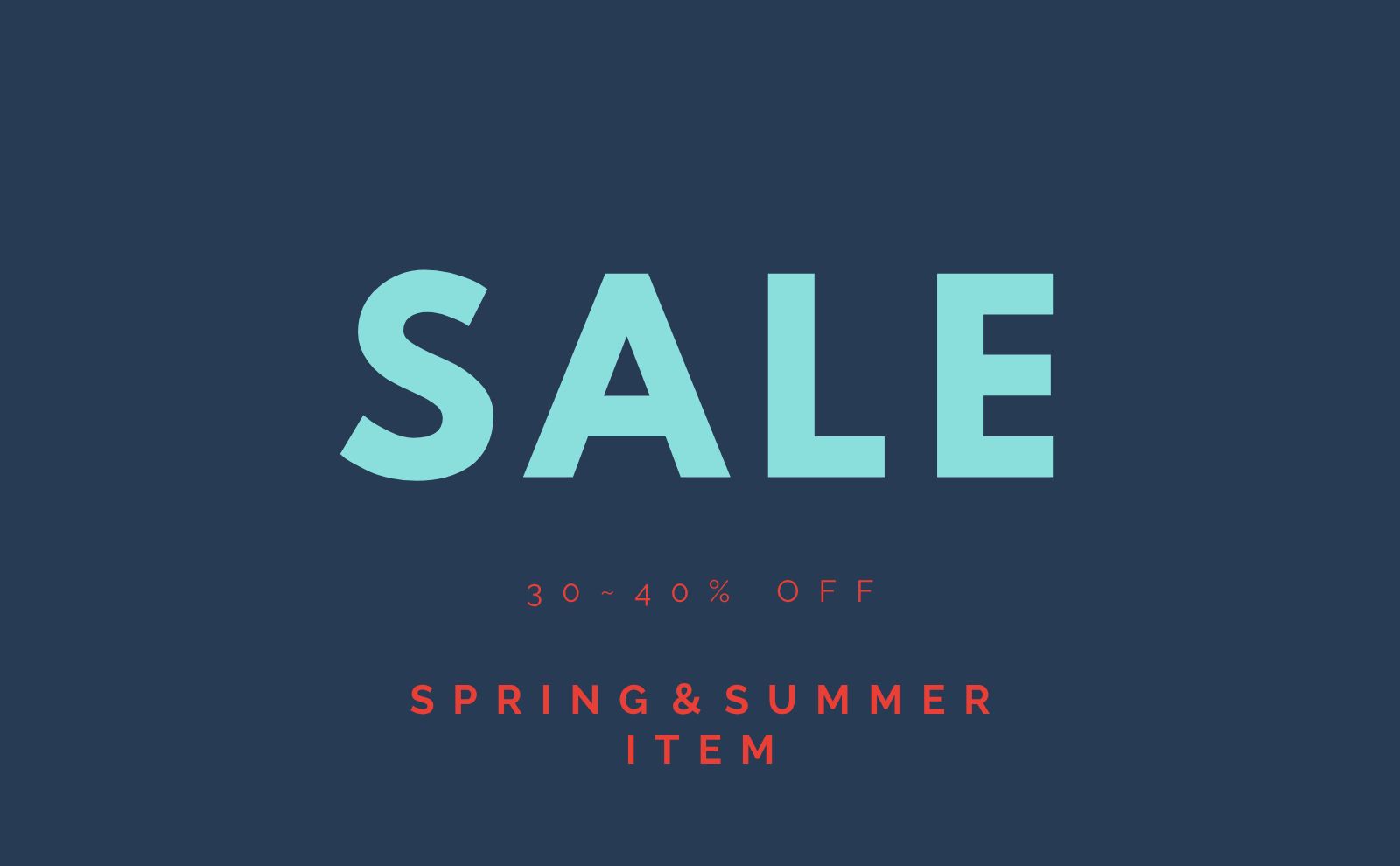 26 S&S SALE START