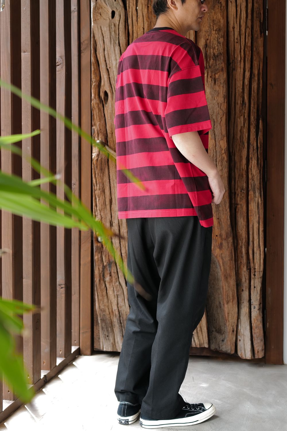 MINEDENIM ボーダーT