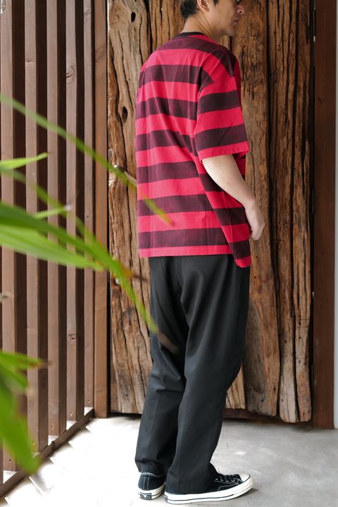MINEDENIM ボーダーT