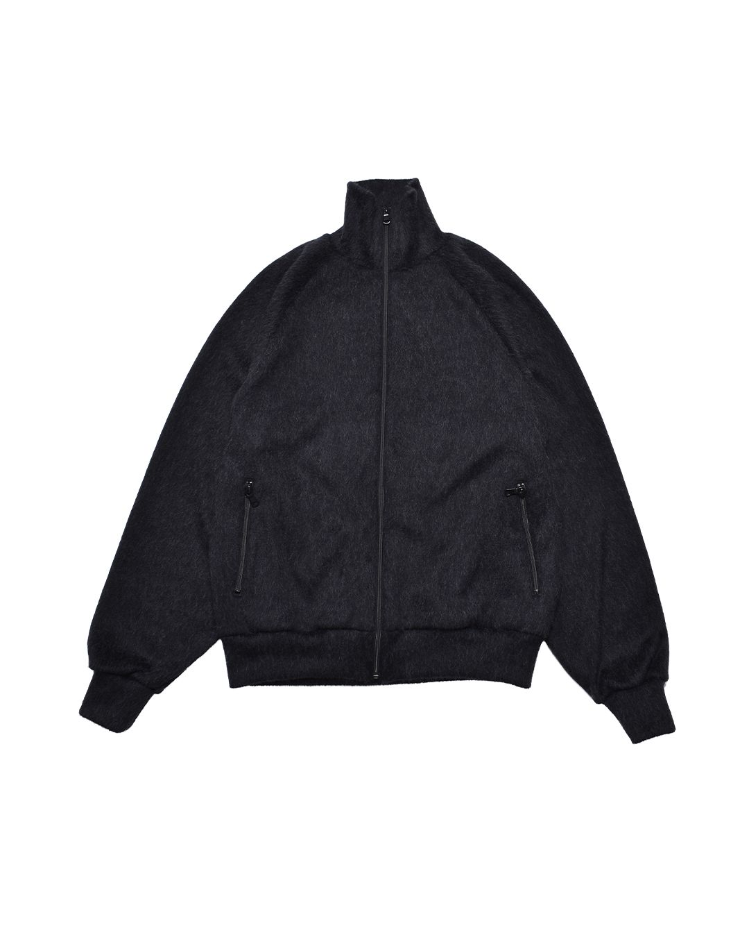 A.Wool Shaggy Track Jacket CGR