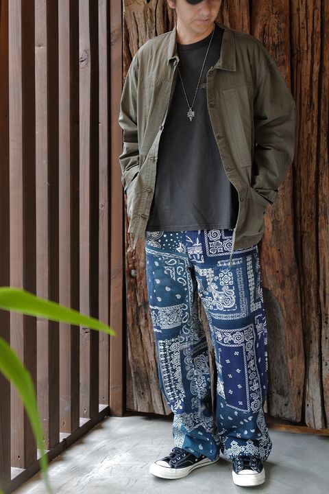 【MIYAGI HIDETAKA】 Bandana pants
