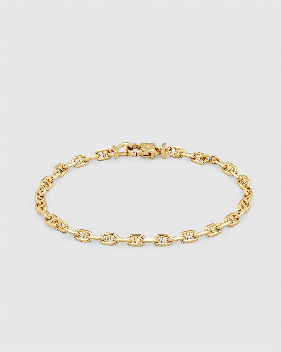 Cable Bracelet Gold  6.5Inch / ケーブル ブレスレット ゴールド