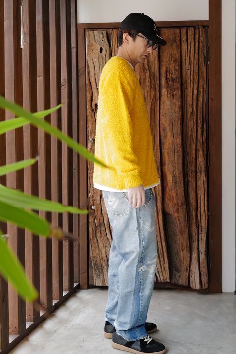MINEDENIMカーディガンSTYLE