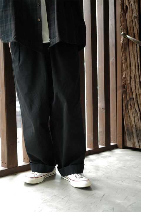 OUR LEGACY 【BORROWED SHIRT Black Sheer Shadow Check】