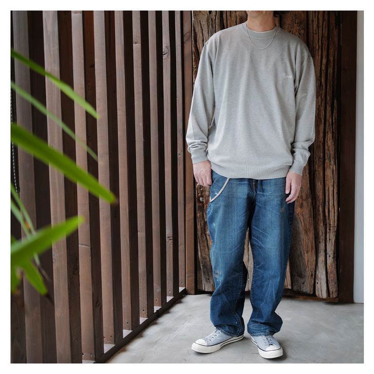 SEQUEL - SQ-24SS-PT-04 FRAGMENT x SEQUEL DAMAGE DENIM PANTS  