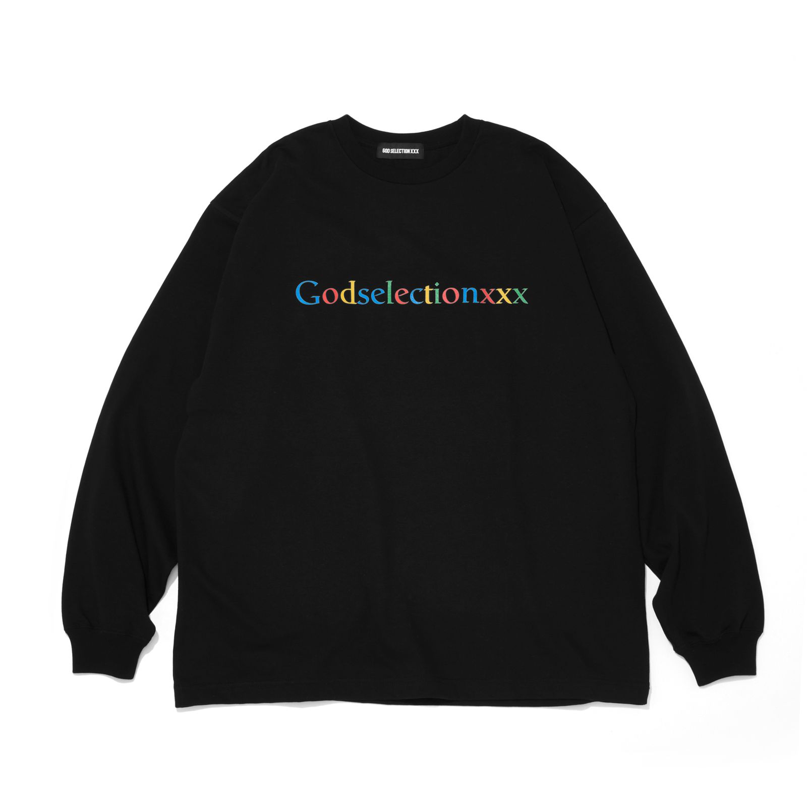 GX-A26-LT-05   LONG SLEEVE T-SHIRT   BLACK