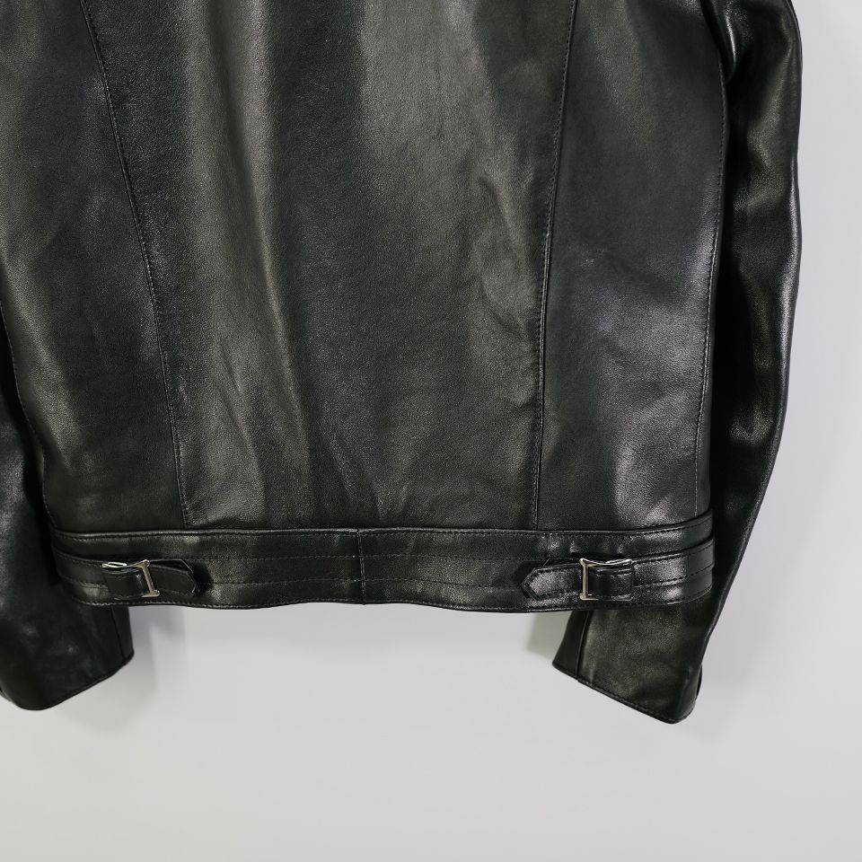 ジーゼニア　13万最高級ウールブラックライダースニット LOS ANGELES KNIT（ロサンゼルスニット）｜J.B. ATTIRE（ジェー
