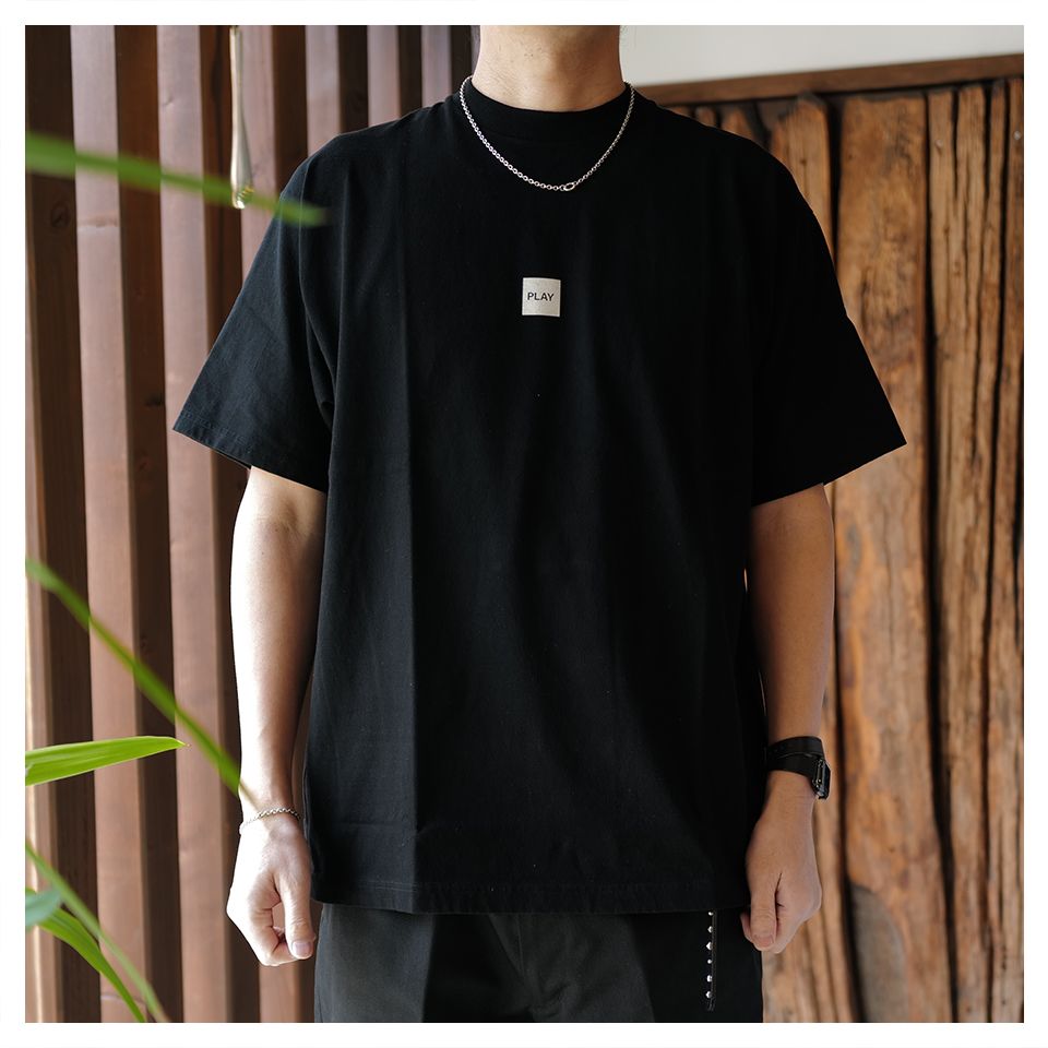 SQ-24AW-ST-09 T-SHIRT  BLACK