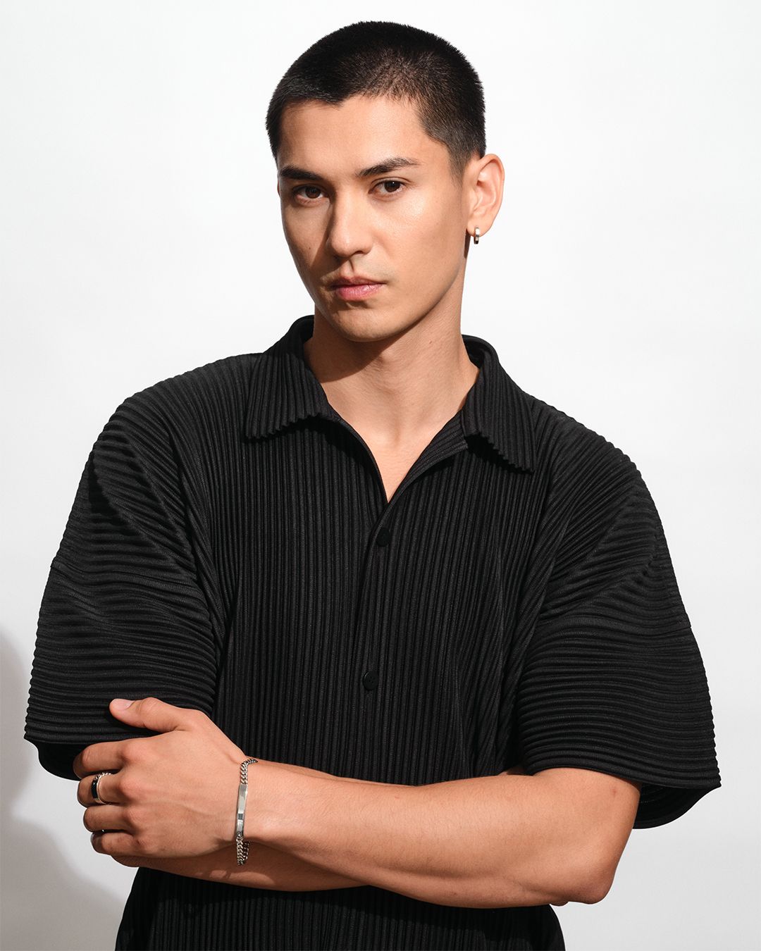 ID Bracelet (IDブレスレット) 7.7Inch (19.5cm) スターリングシルバー925 メンズ レディース