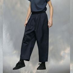 Maison Margiela コットントラウザーズ ダークブルー