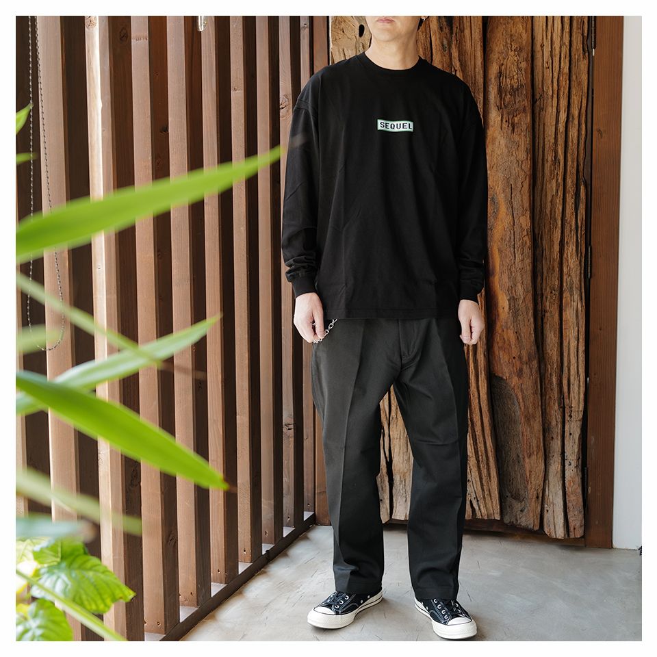 SEQUEL - 【Last1 S】SQ-23SS-PT-01 CHINO PANTS (TYPE-XF) BLACK | River