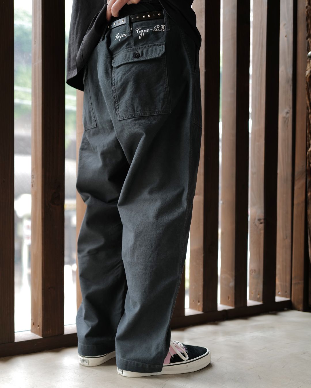 BAKER PANTS(TYPE-BK)  BLACK