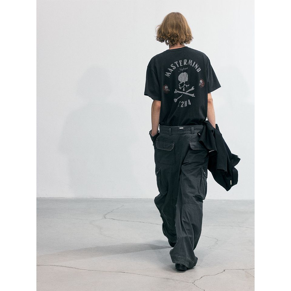 mastermind JAPAN - C2H4 x MMJ Logo T-shirt Graphite Black
