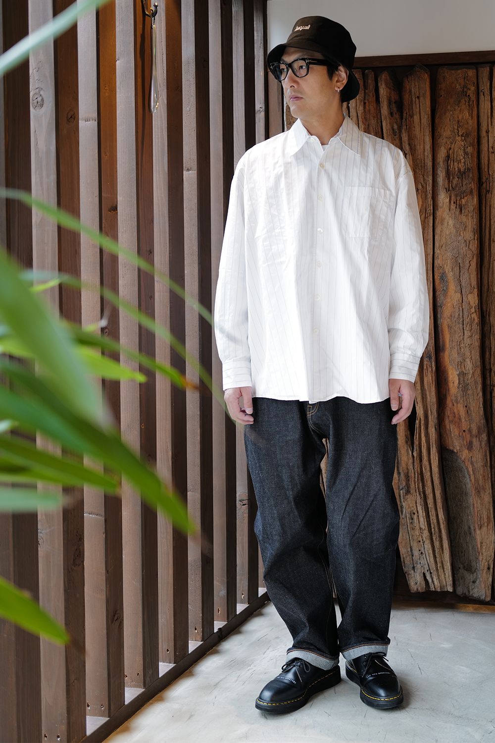 SEQUELxFragment design バギーデニム