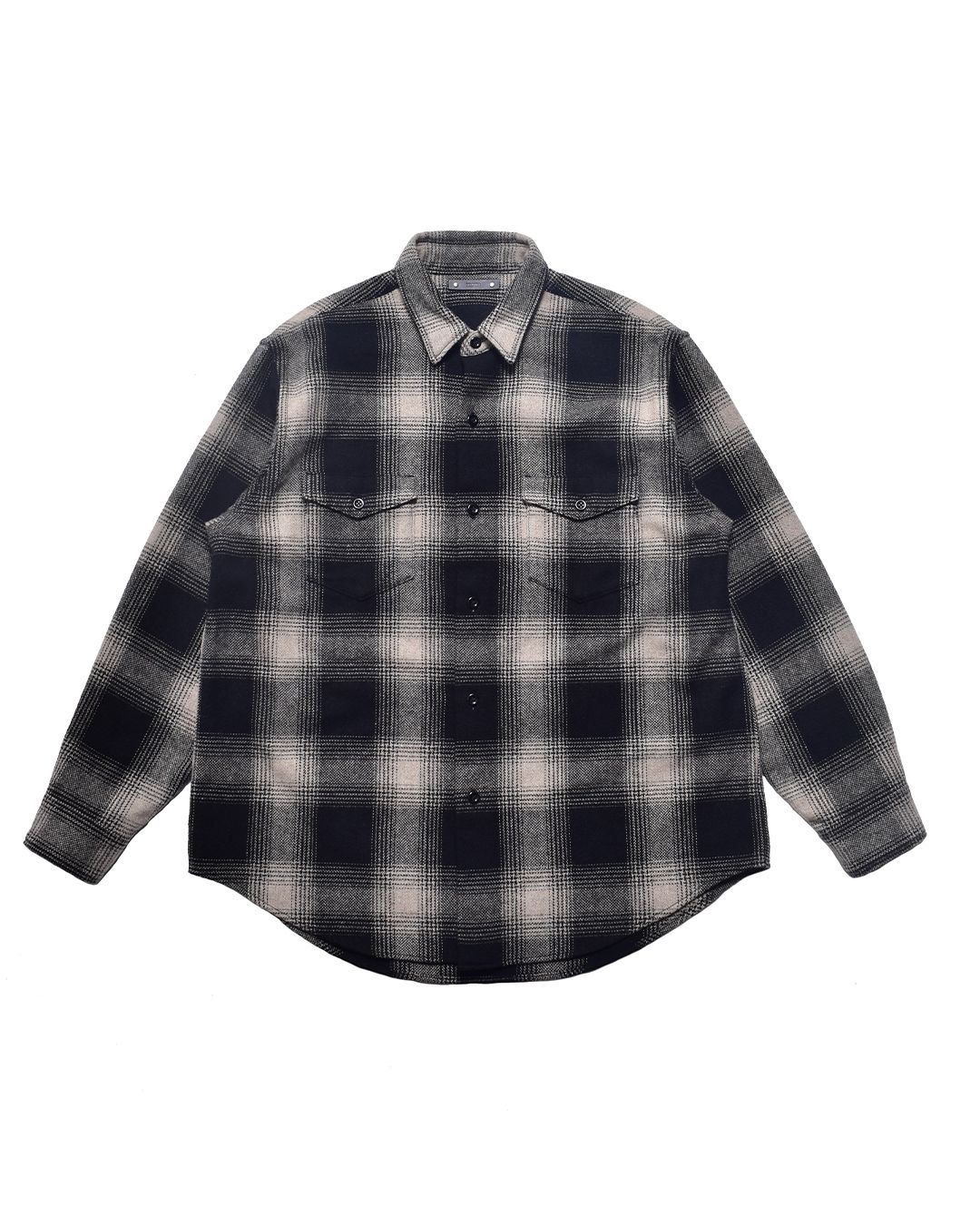 Wool Flannel Ombre Work SH