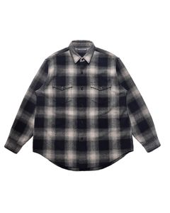 Wool Flannel Ombre Work SH