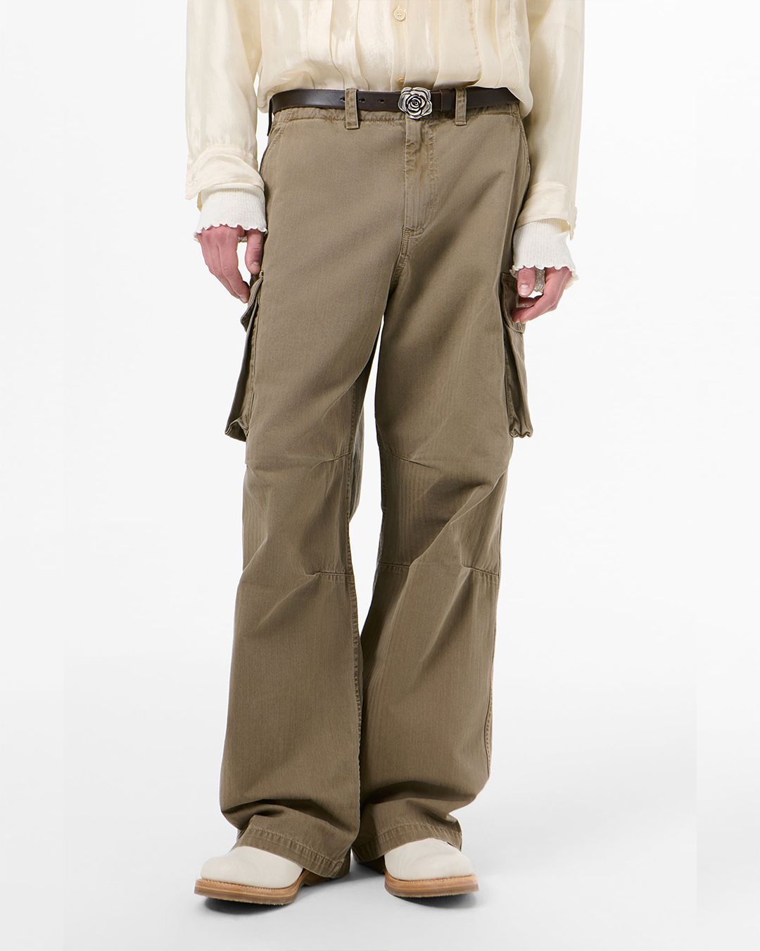 MOUNT CARGO  Uniform Olive Herringbone