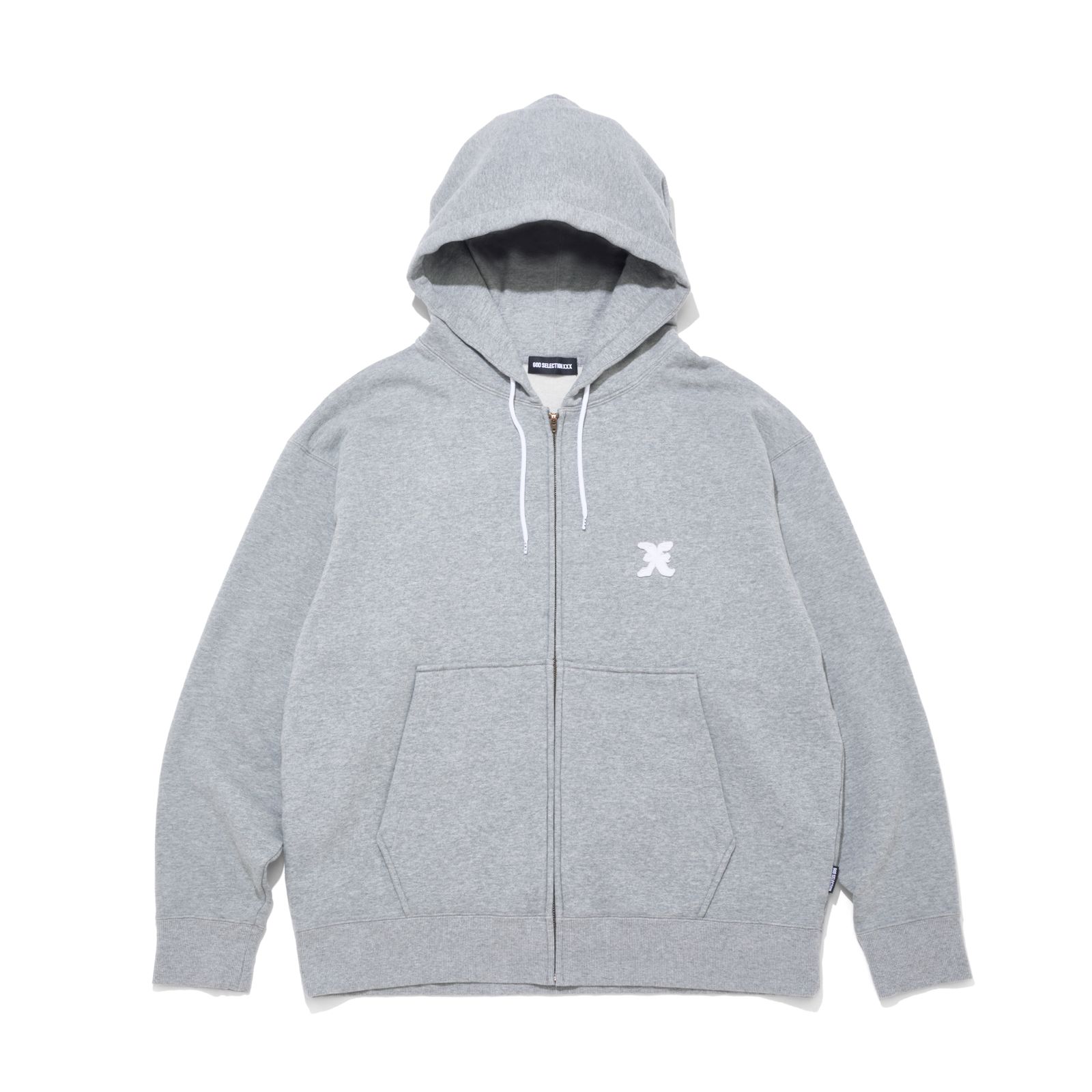 GX-S26-CS-01  ZIP HOODIE  [GRAY]