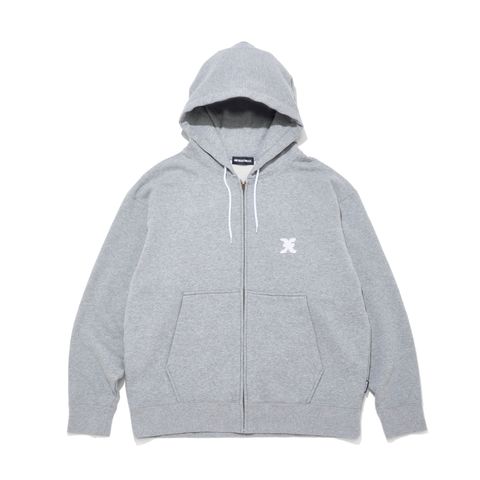 GX-S26-CS-01  ZIP HOODIE  [GRAY]
