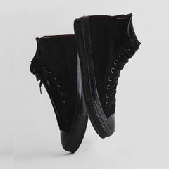 〈MINEDENIM × nonnative〉  DWELLER TRAINER HI COW LEATHER WITH GORE-TEX bySPINGLE  BLACK