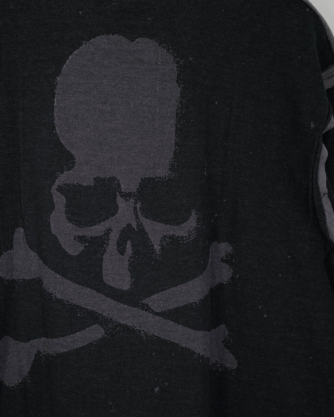 【MASTERMIND WORLD】 CUT-OFF LS TEE  BLACK