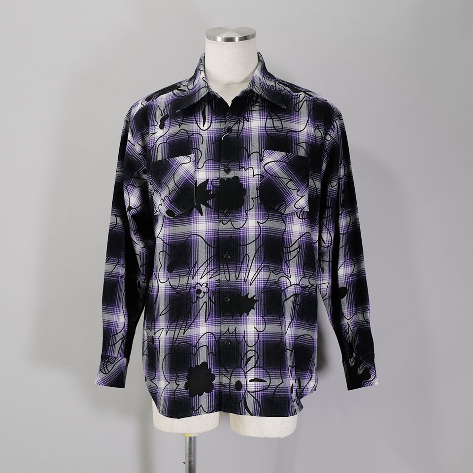 Last1 M 【Rafu】 Hank × Rafu Printed shirt
