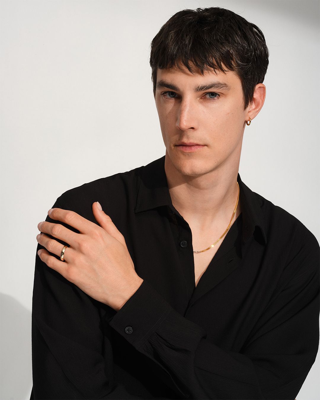 Classic Hoop Small Gold / クラシック フープ スモール ゴールド ピアス（両耳用）