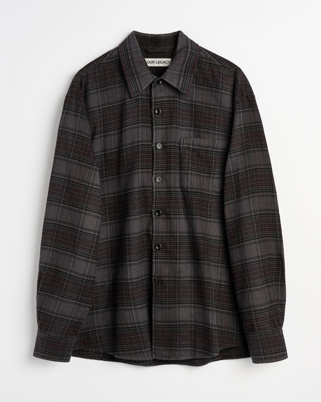 ABOVE SHIRT  Faded Nocturne Check Flannel
